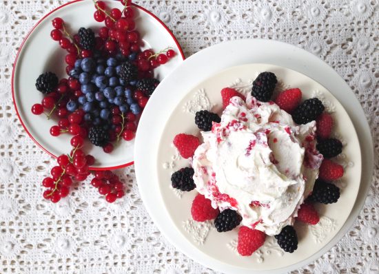 Raspberry mascarpone