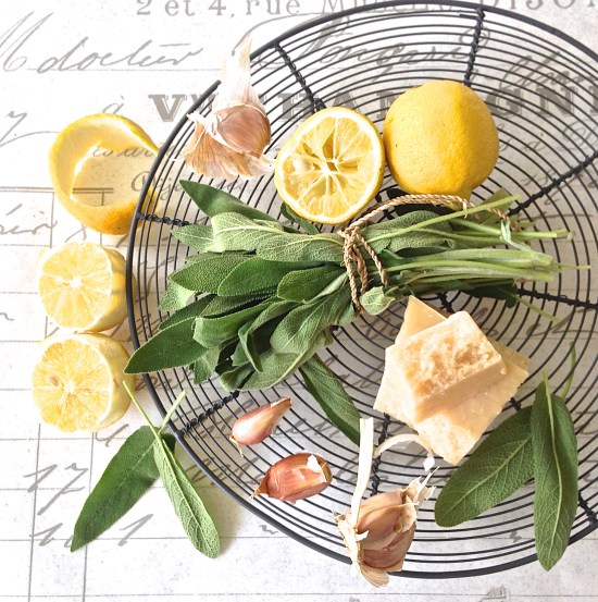 Lemon and Sage with Parmesan II