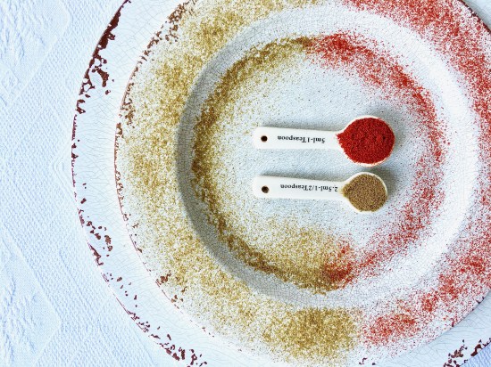 cumin-and-paprika-on-a-plate
